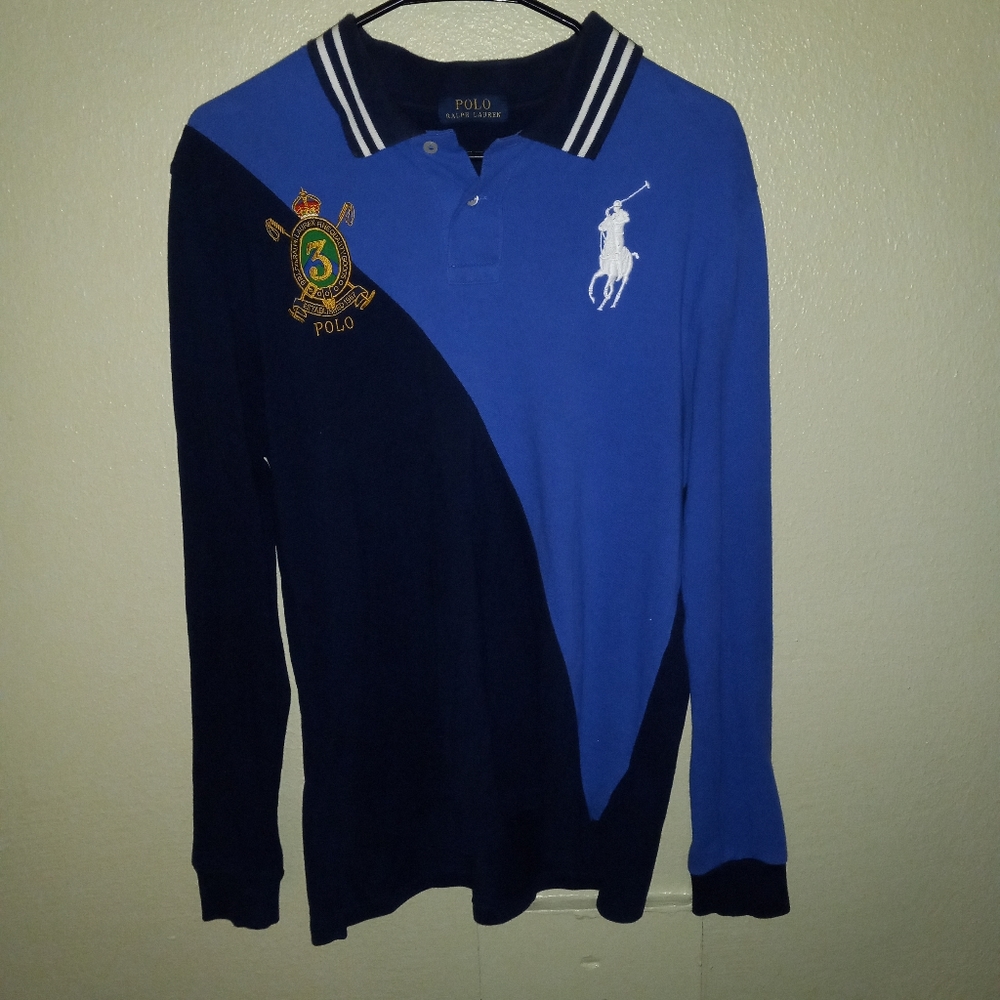 Polo long sleeve big horse